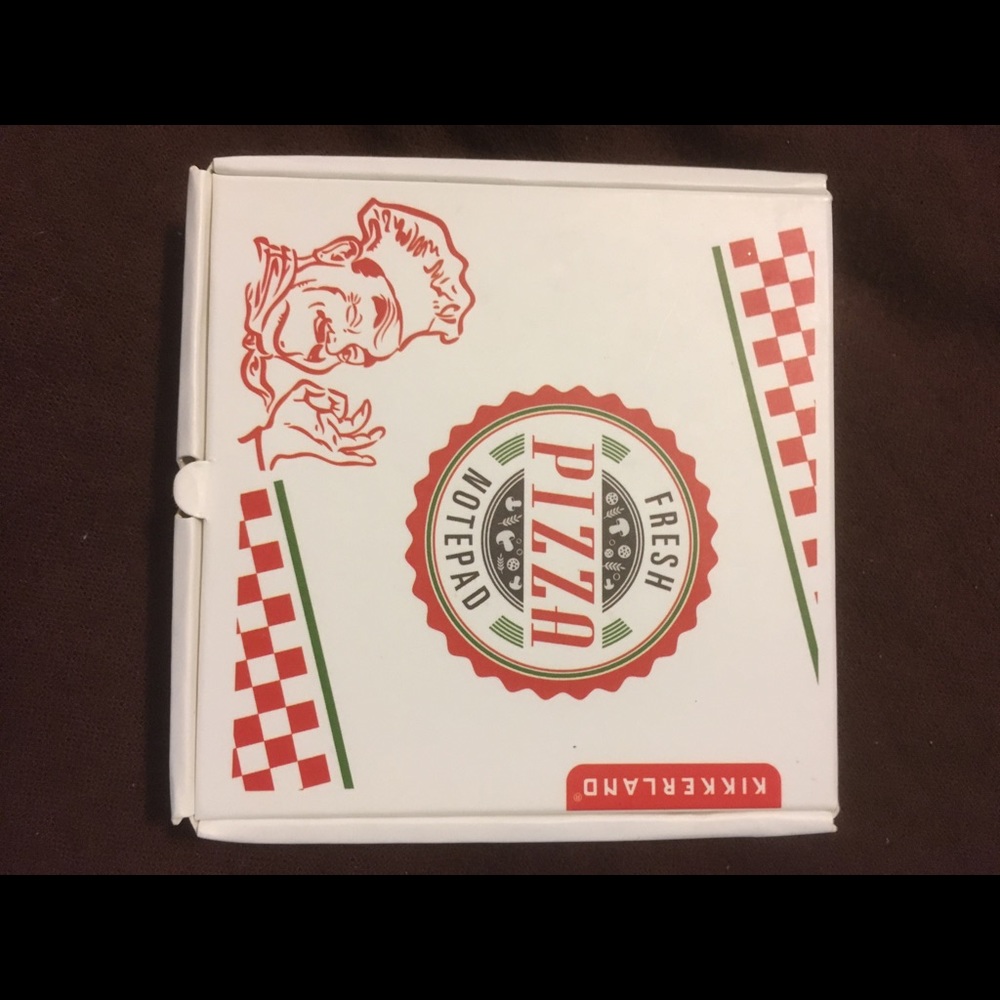 Pizza notepad/sticky note